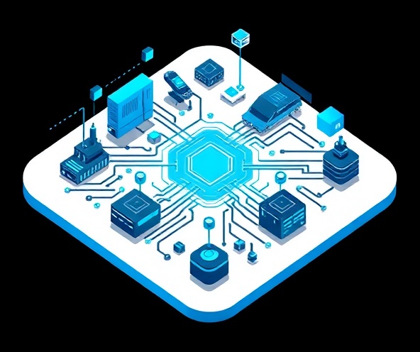 Abstract technology illustration