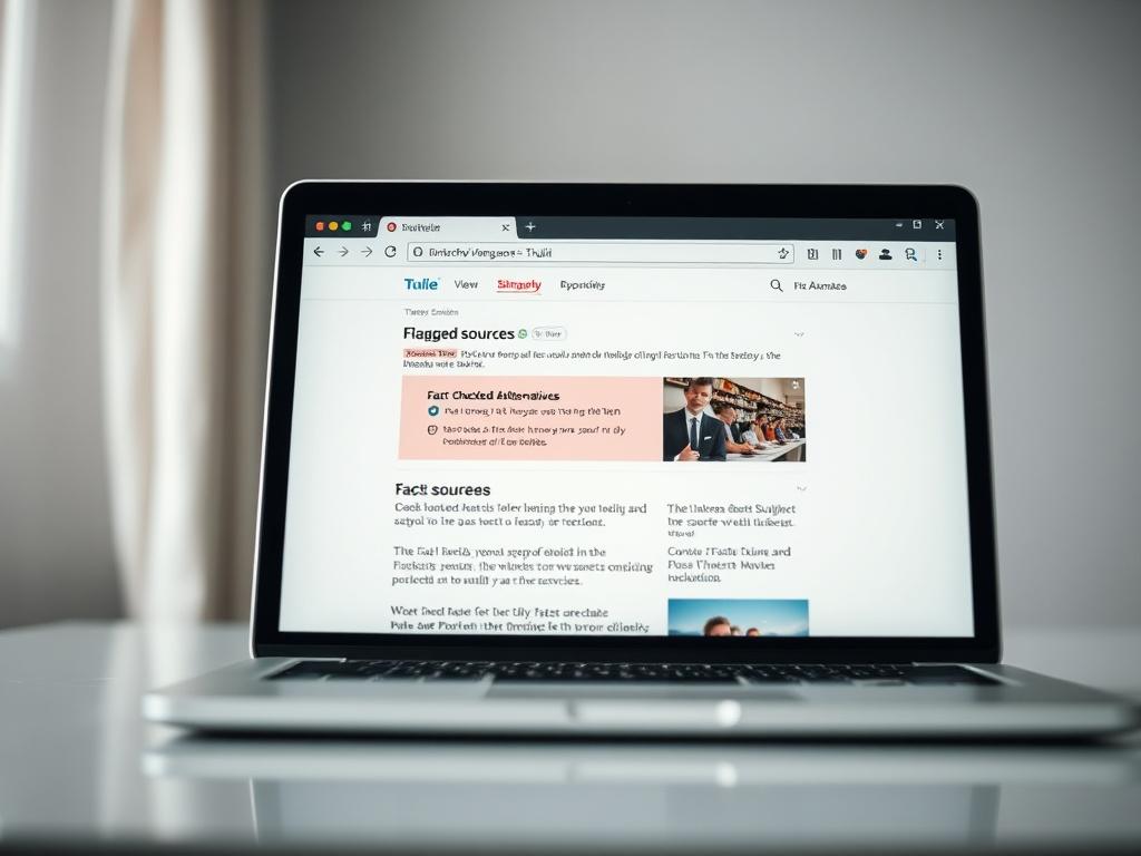 A close up shot of a laptop screen displaying the
