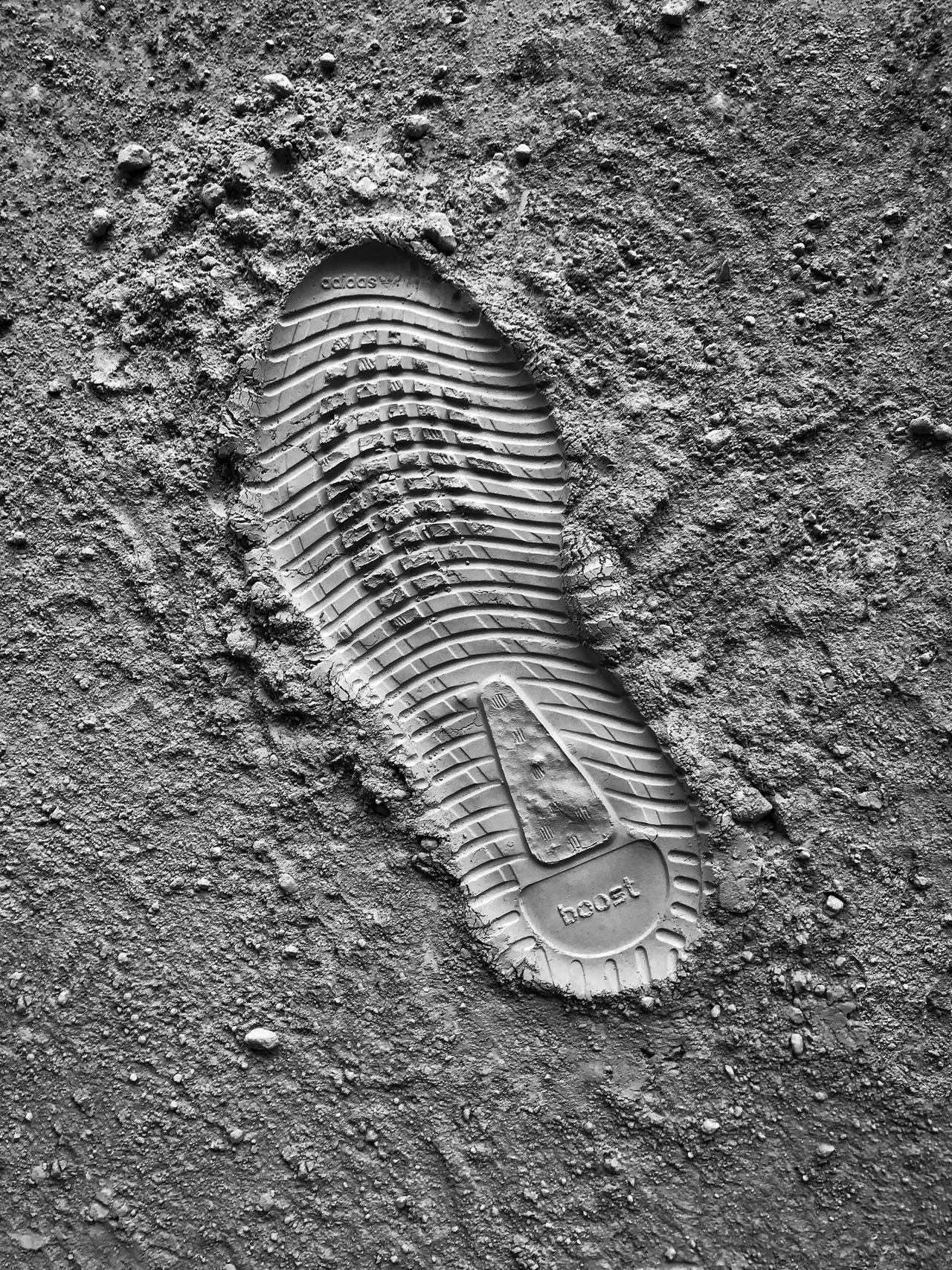 A representation of someone's carbon footprint.