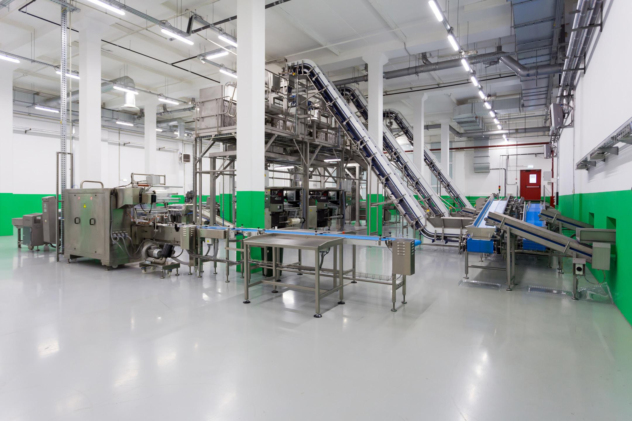 A plastics manufacturing facility.