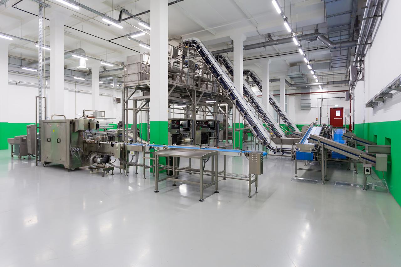 A plastics manufacturing facility.
