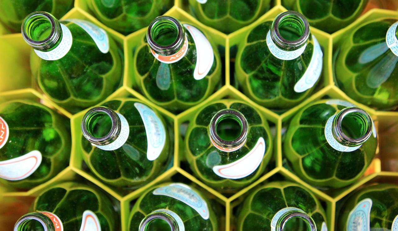Bottles in Venice