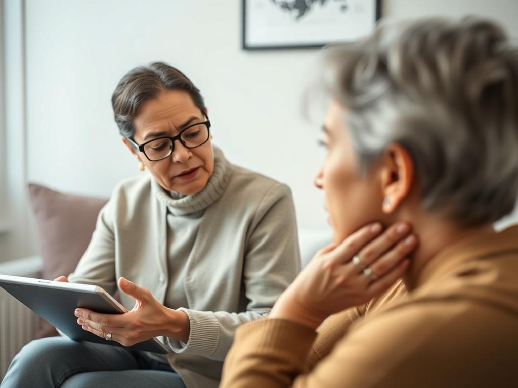 An image showcasing a therapist and client engaged in EMDR therapy, highlighting the supportive environment and focused engagement.
