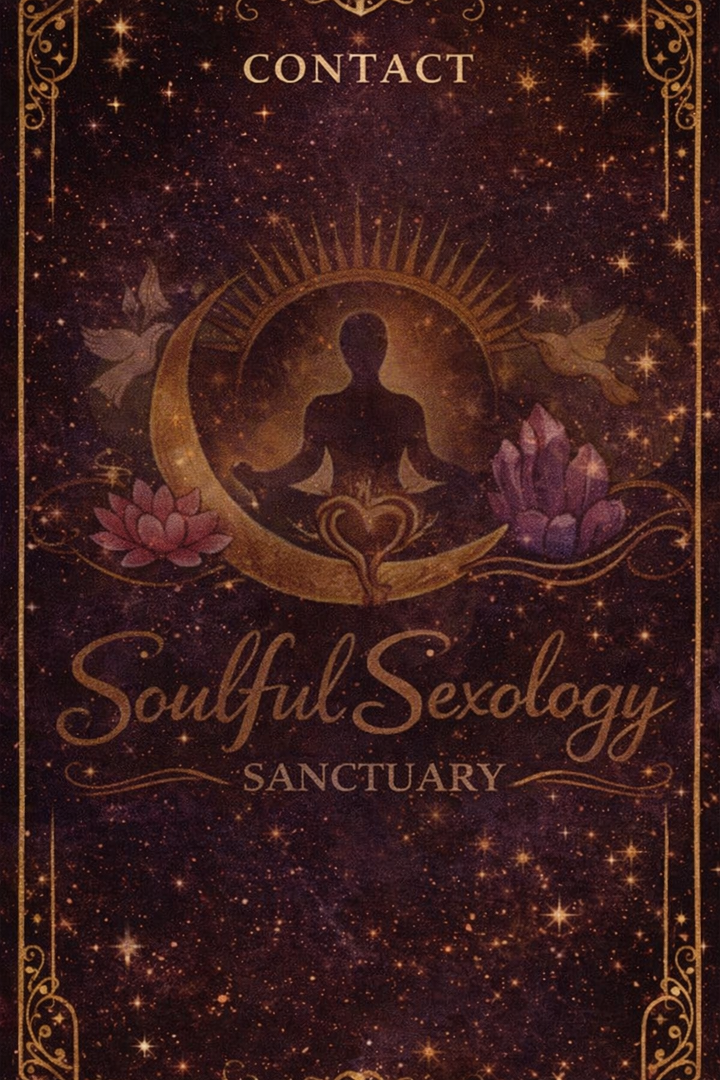 Spiritual shadow-work inspired featured card