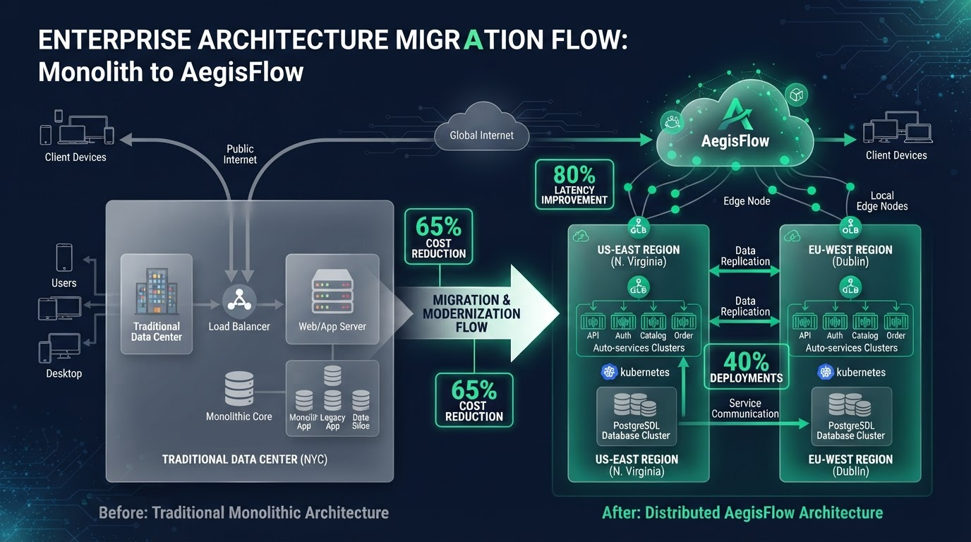 Architecture Migration - Before and After