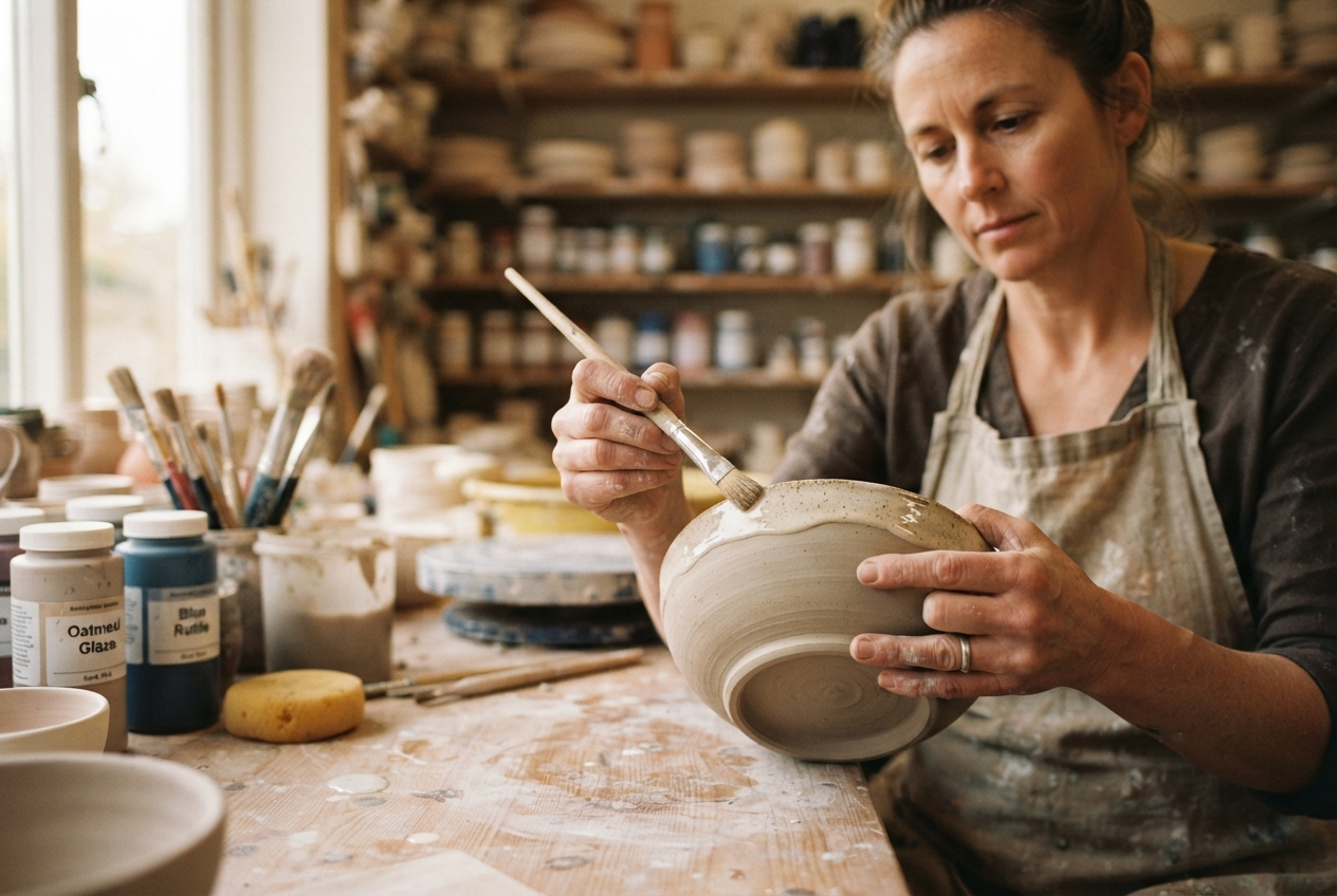 Glazing process
