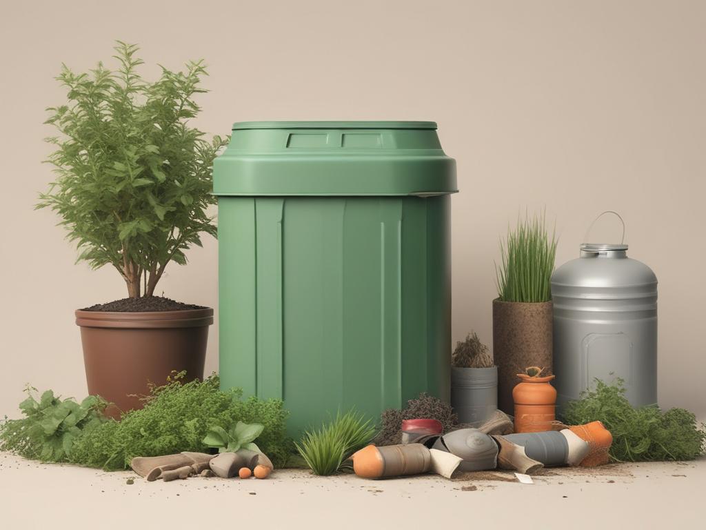 odor free composter, organic waste, eco friendly, gardening