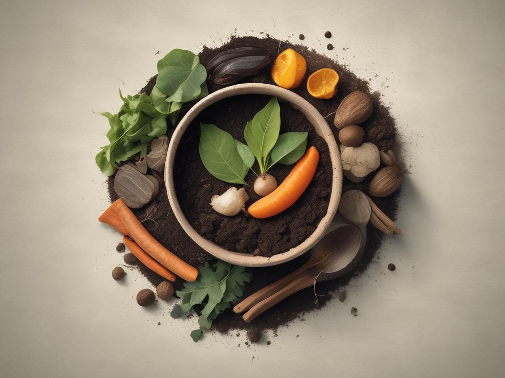 rapid compost maker, kitchen scraps, nutrient rich compost, eco conscious