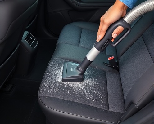 Interior vacuuming service