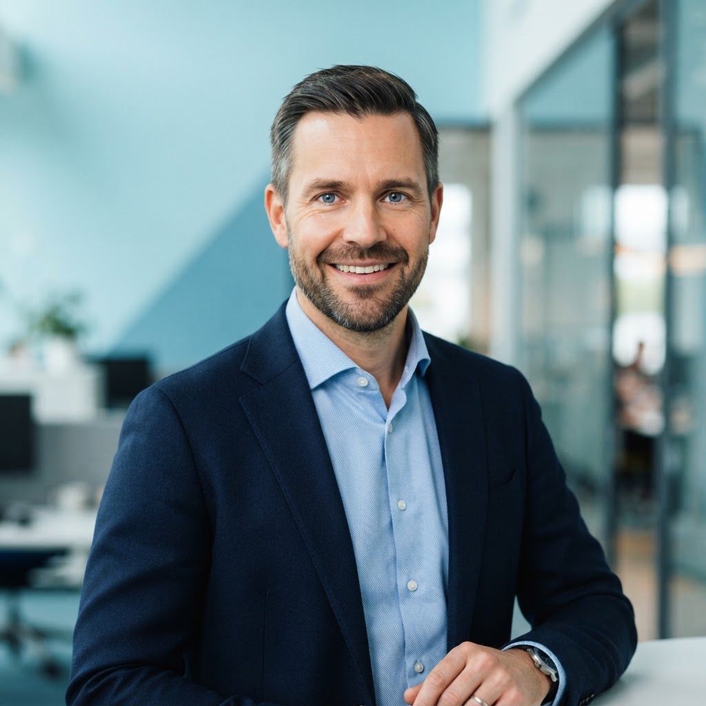 Porträtt av Marcus Lindberg