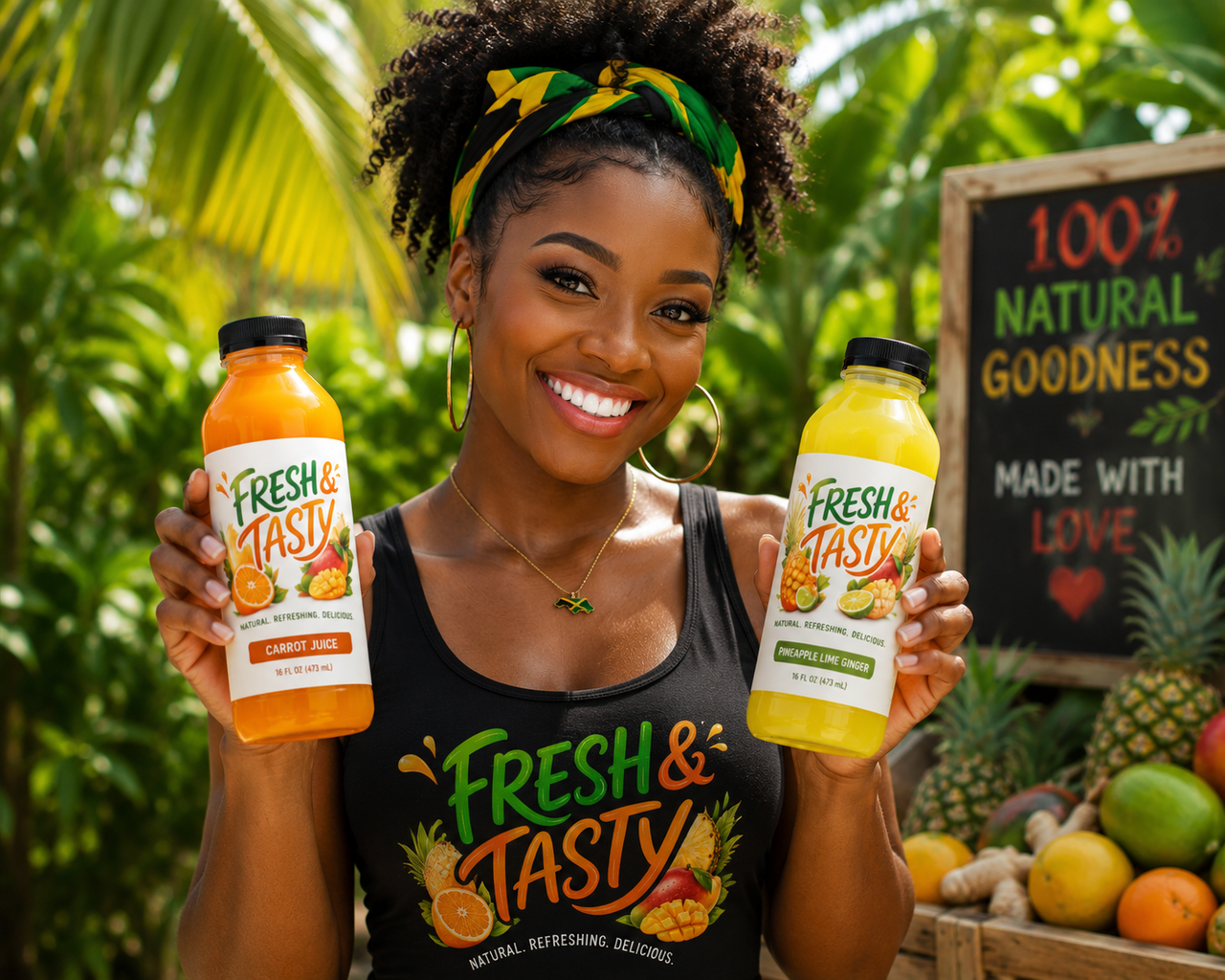 Fresh Jamaican juices