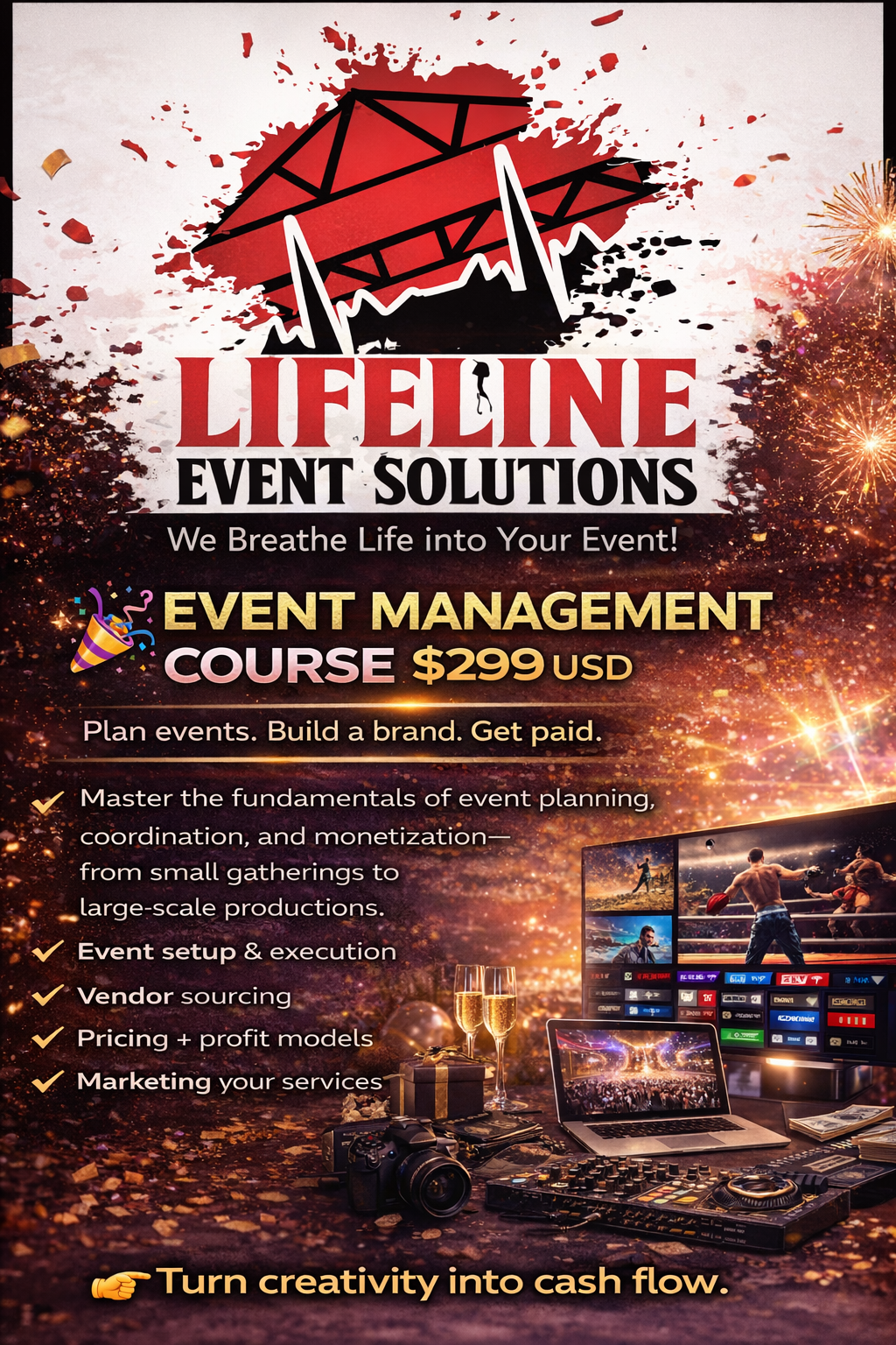 Lifeline Event Solutions - Event Management Course