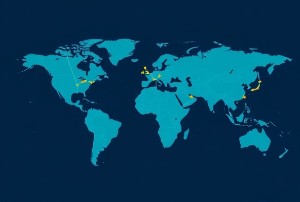 Global commerce and trade network