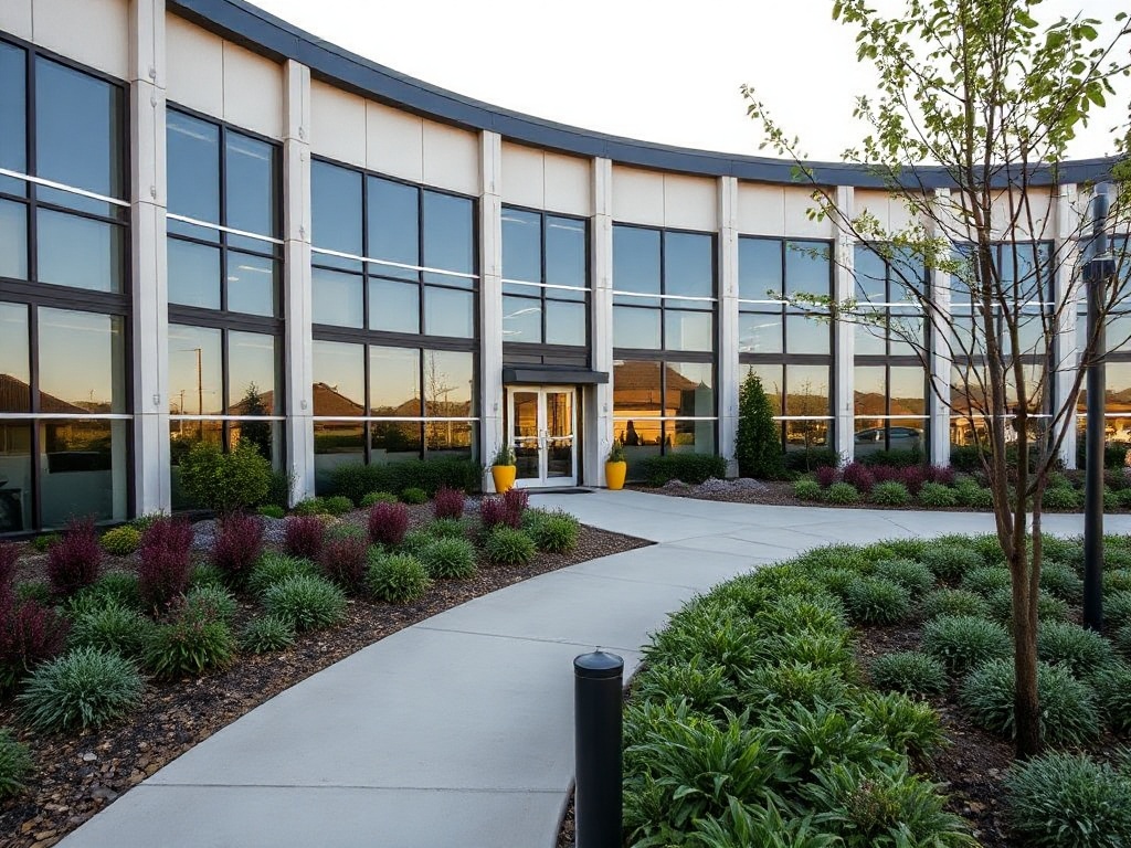 Modern office building