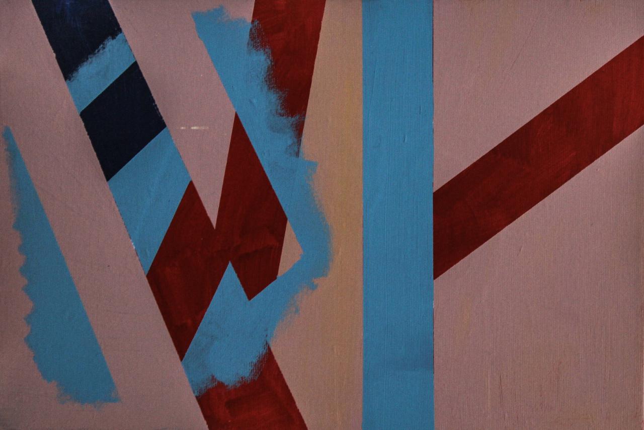 the control & the explosion i, 30x40cm, latex & alkyde colors on canvas, 2016.jpg