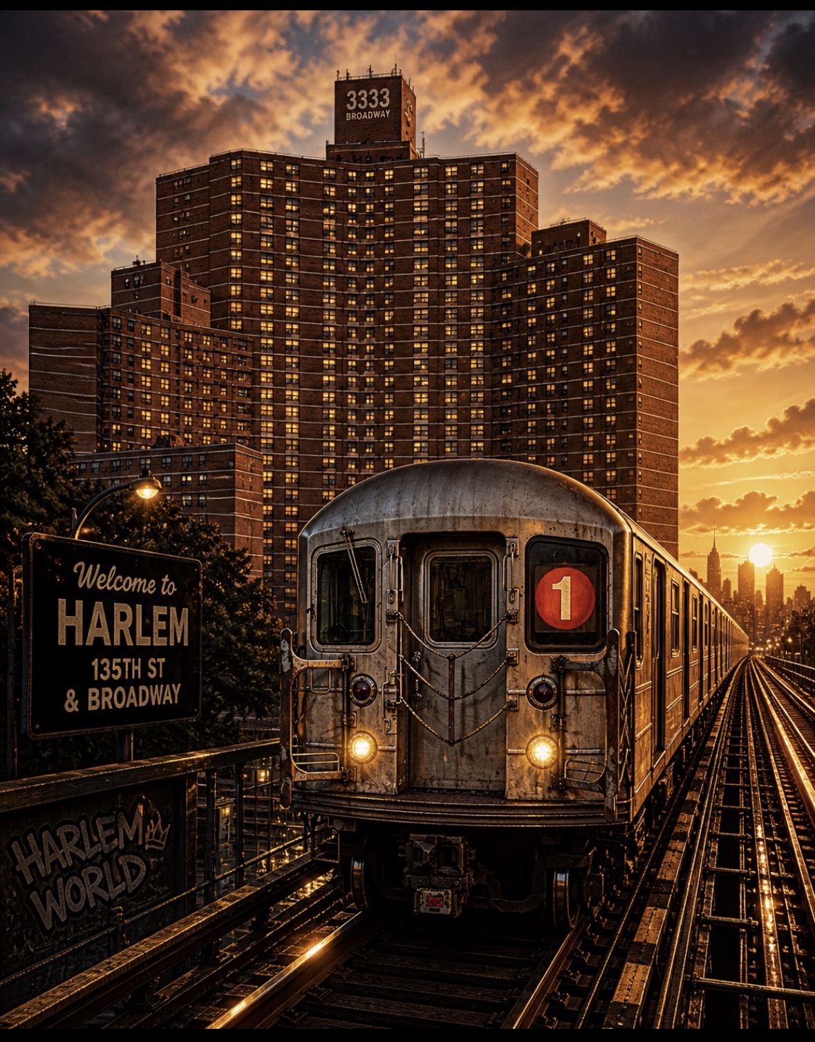 Harlem 1 Train / 135th & Broadway - NYC Cinematic Atmosphere