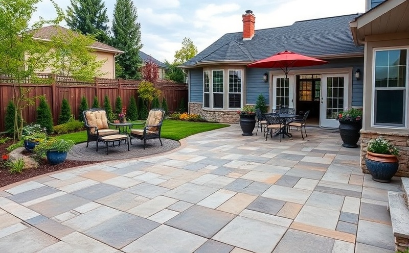 Beautiful Concrete Patio Installation