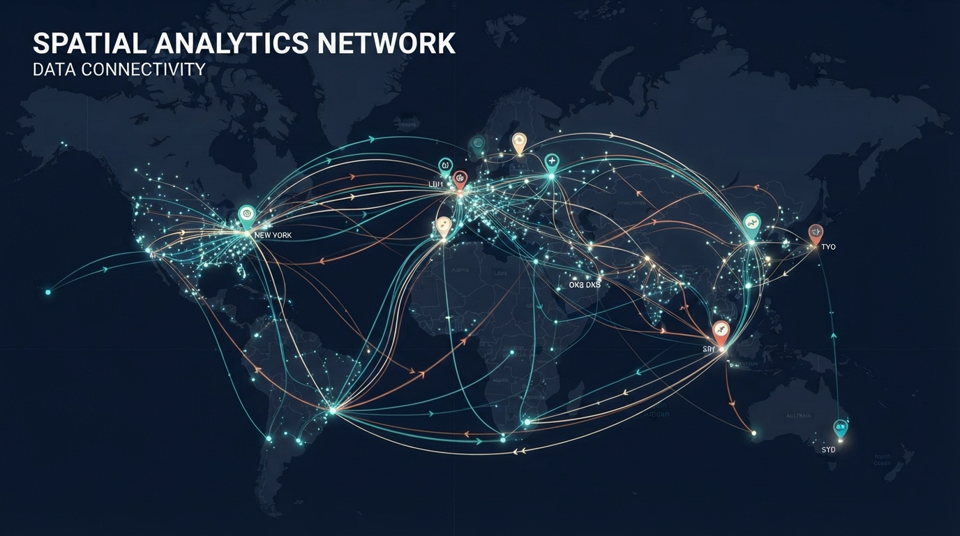 Network visualization for transportation and logistics