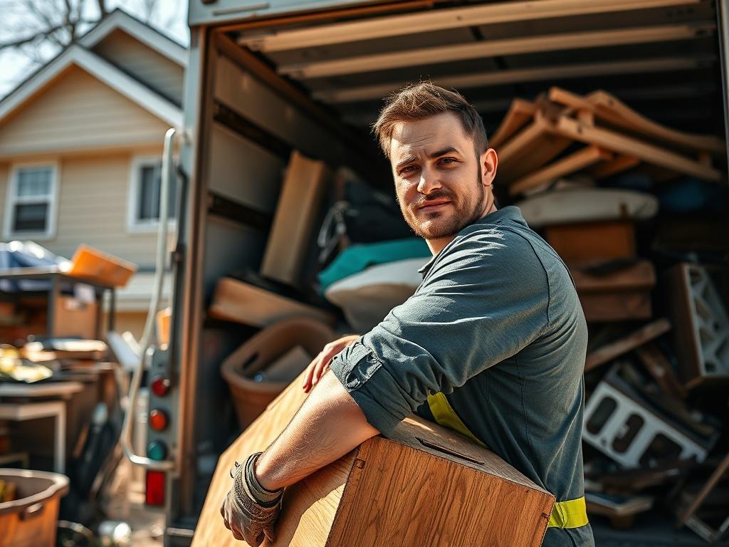 A professional team member from Three Sixty Five Demolition and