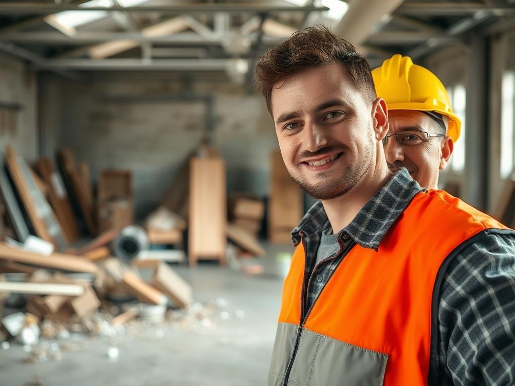 A Three Sixty Five Demolition and Junk Removal team member