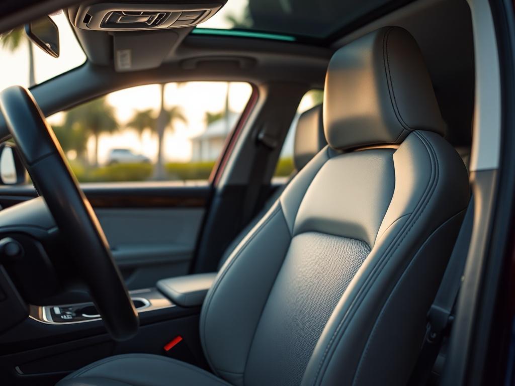 A close up shot of a beautifully detailed interior of