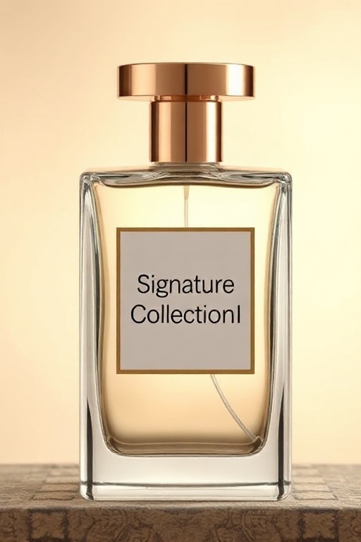 Signature Collection I - elegant luxury fragrance bottle