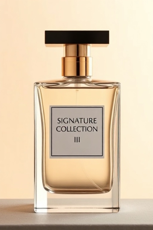 Signature Collection III - elegant luxury fragrance bottle