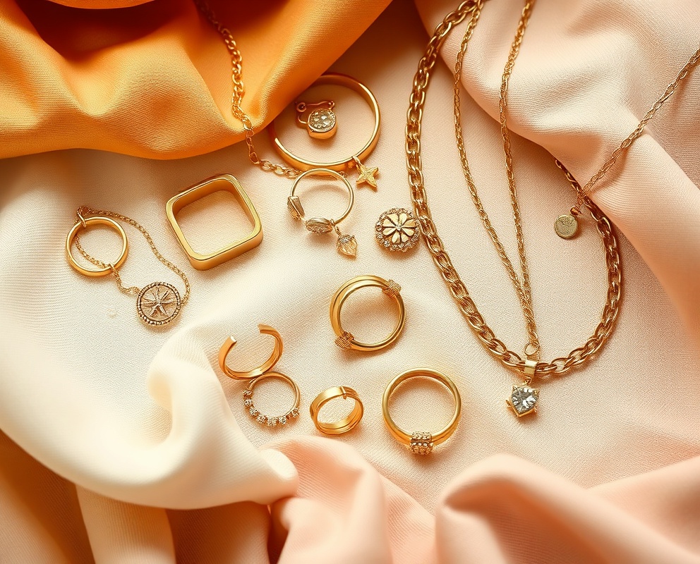 Layered Gold Jewelry Set