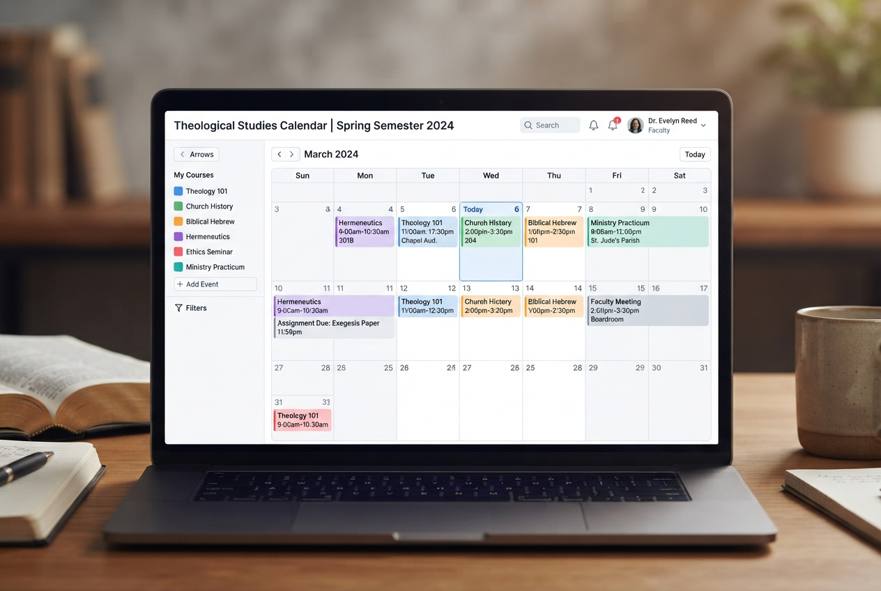 Calendário de Aulas