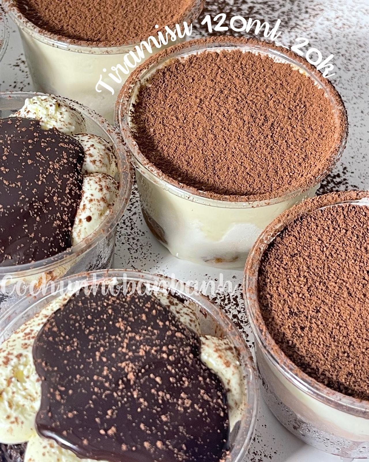 Bánh tiramisu minicup