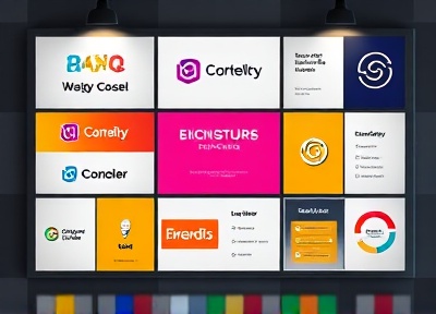 Brand visual design portfolio showcasing logos, graphics, and branding projects