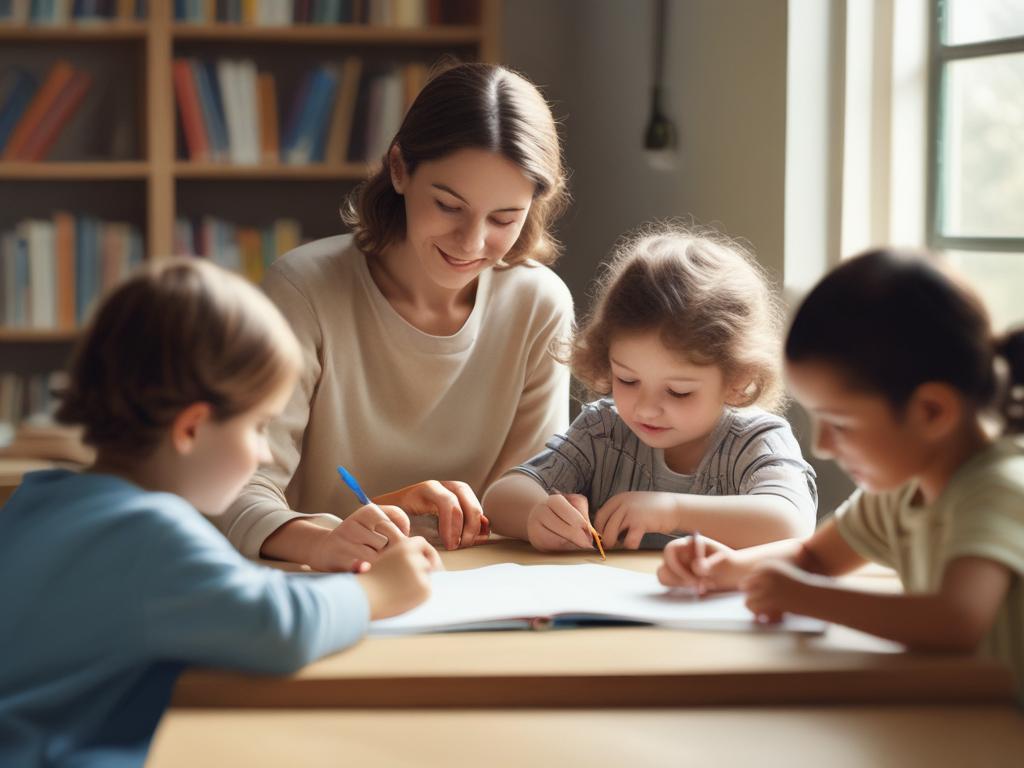 children learning, preschool, English classes
