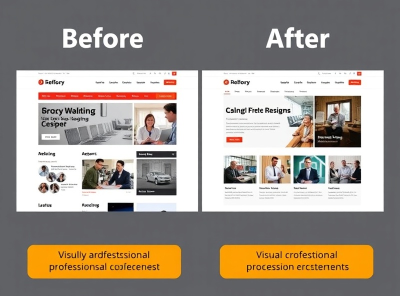 Website Modernization Before and After