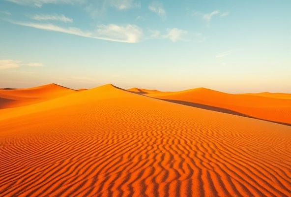 Desert safari dunes