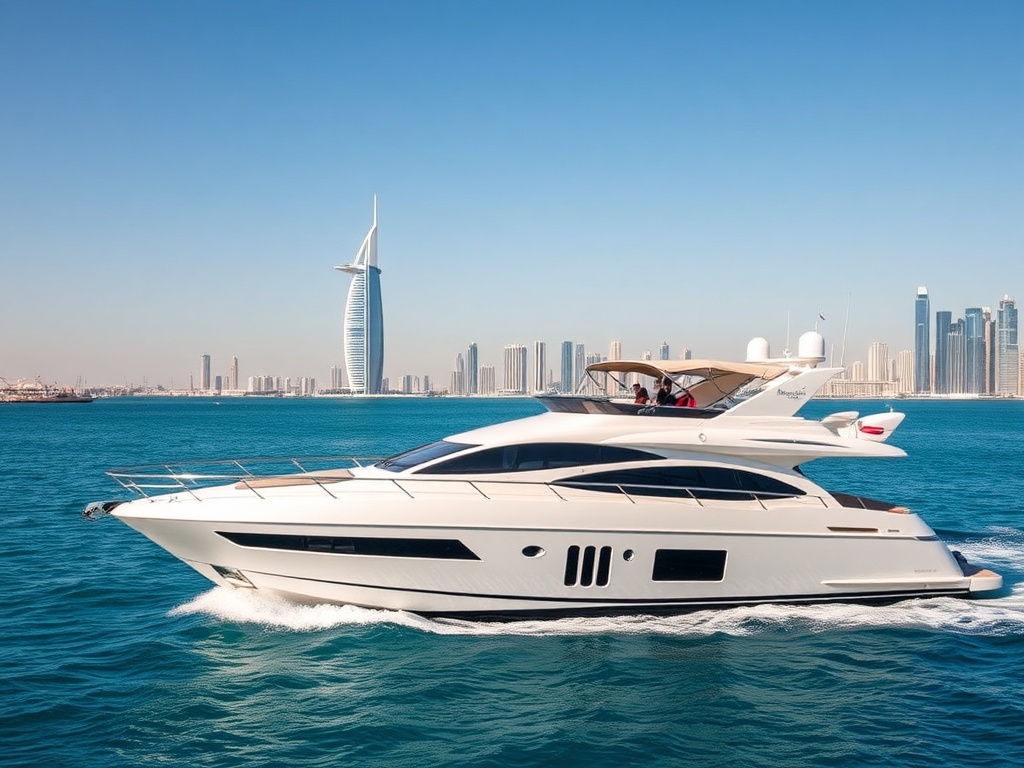 Luxury private yacht charter with stunning views