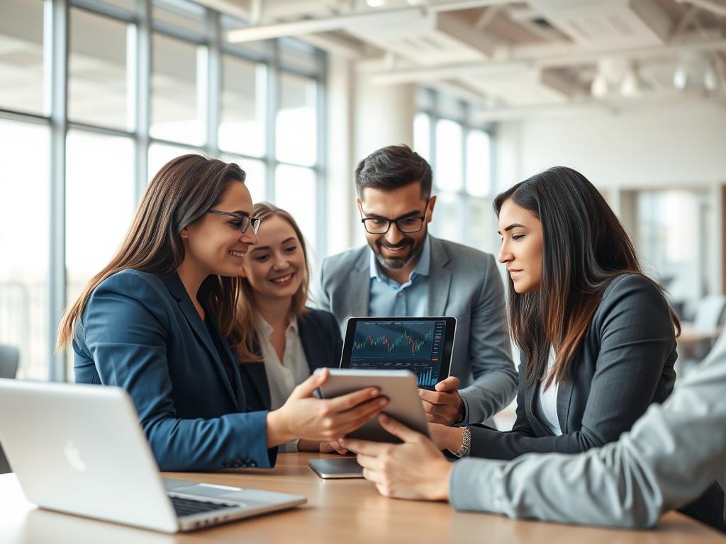 A hyper realistic close up shot of a diverse group
