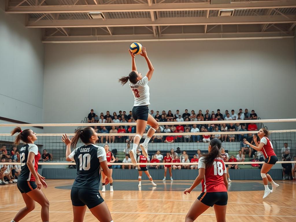 A photorealistic, high resolution image capturing a moment of intense