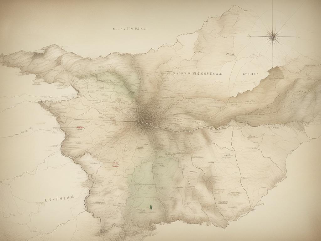 Southern Mongolia map