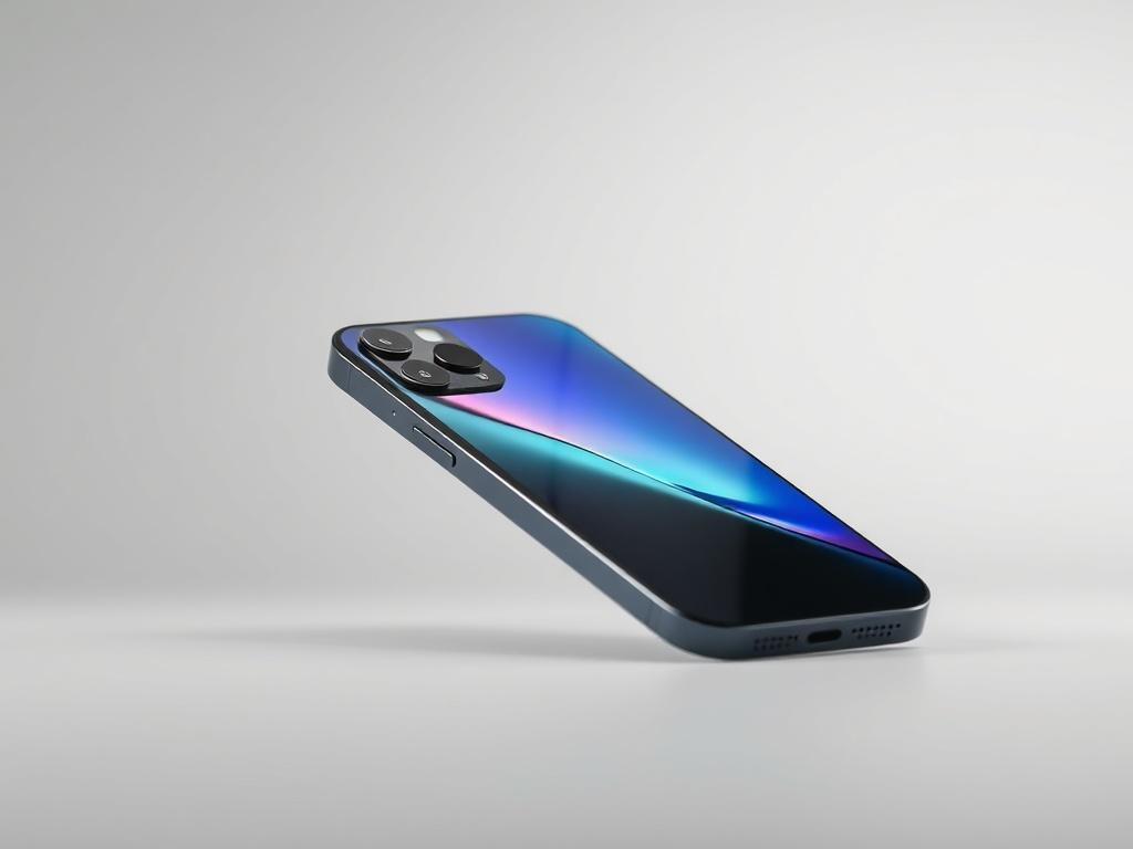 **AI Image Generation Prompt:**

Create a highly realistic, high-resolution photograph that captures the essence of the Apple iPhone 17 Pro Max 5G AI Smartphone. The composition should be simple and clear, featuring the iPhone 17 Pro Max as the sole subject, prominently displayed in the foreground. The device should be centered in the image, angled slightly to showcase its sleek design, vibrant display, and distinctive color options.

The background should be unobtrusive yet stylish, providing a contrast th