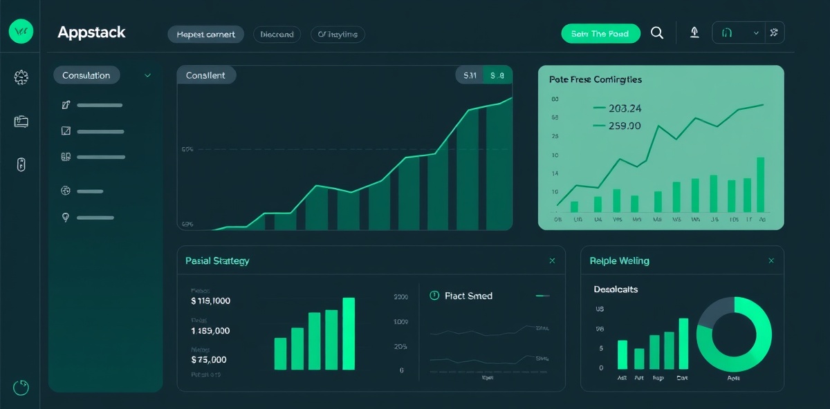 Business strategy dashboard