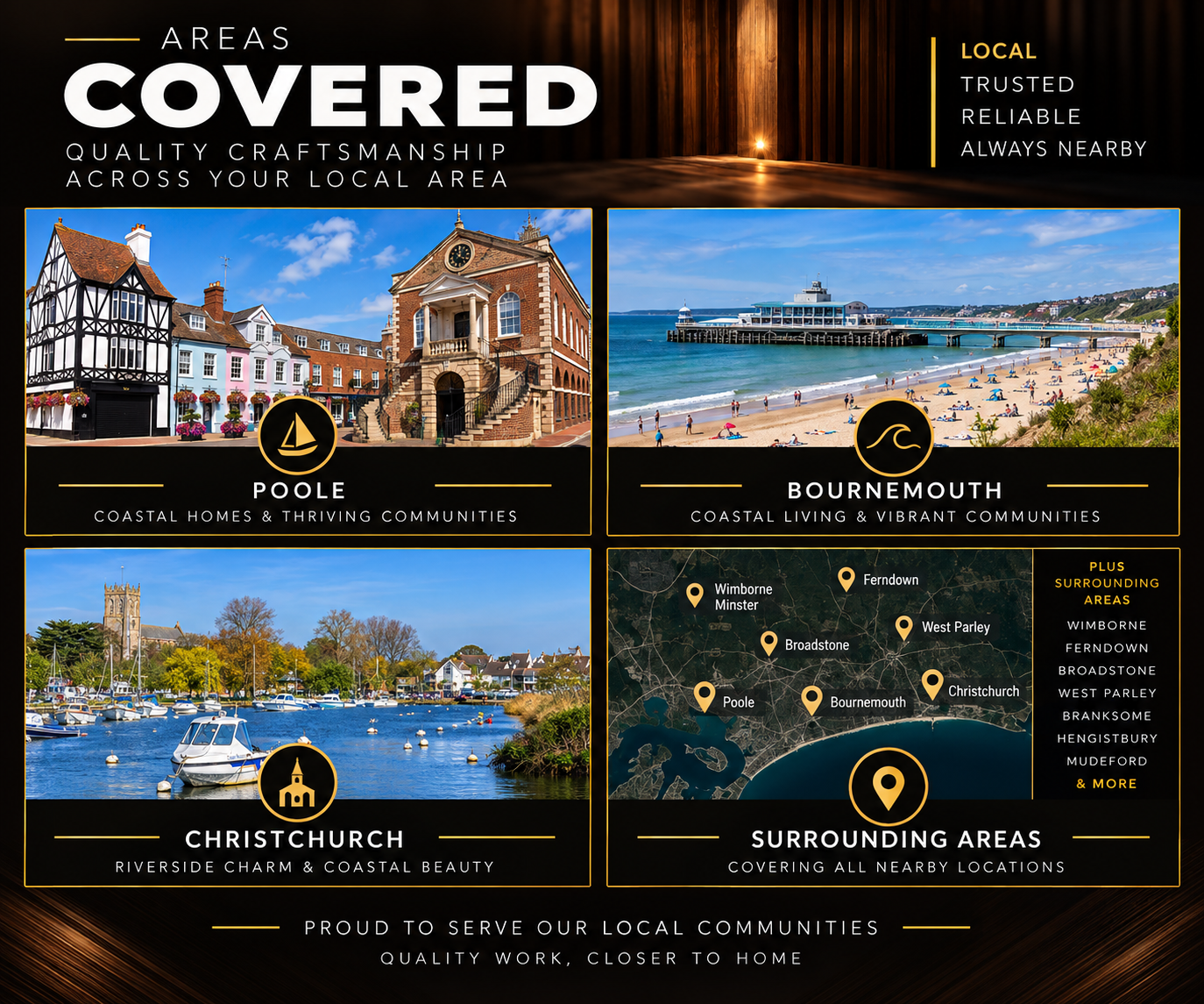 Areas We Cover