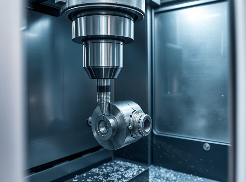 CNC imalat ve metal işleme operasyonu