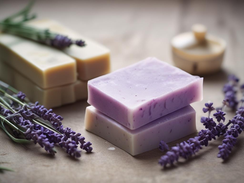 lavender soap, handmade, relaxation, natural ingredients