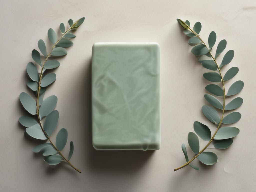 eucalyptus soap, handmade, refreshing, natural ingredients