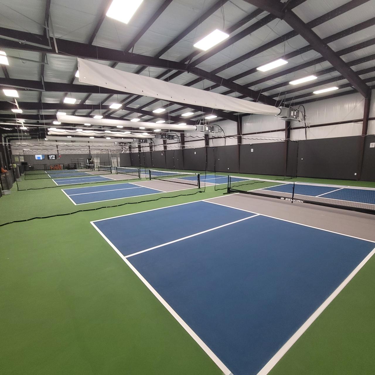 Indoor Pickleball Facility - Built March 2024<br>Indoor Pickleball Now - Fort Worth, Texas