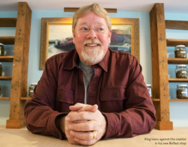 Image of King Bishop, the owner of the Maine dispensary, Your Coastal Connection.
