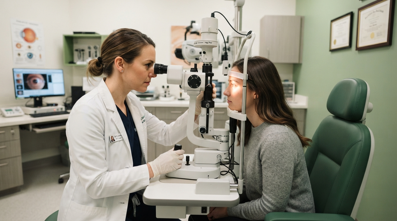 Eye examination process