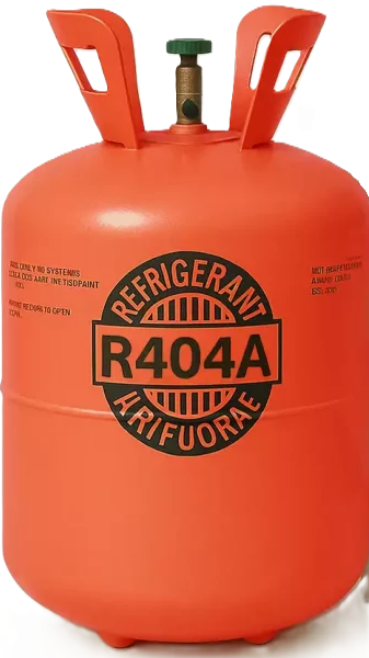 R-404A refrigerant cylinder