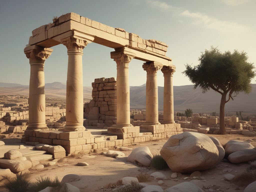 ancient ruins, historical sites, Israel, archaeology