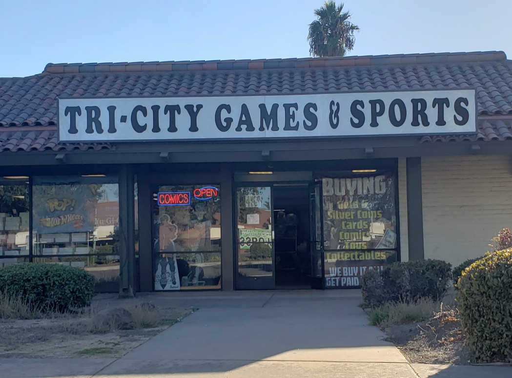 tri-city games is an trading cards store and gaming center in newark california